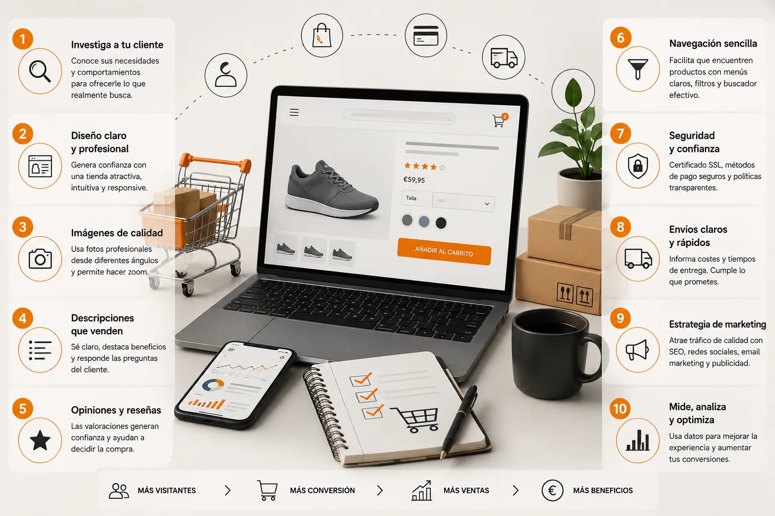 10 puntos claves de un buen eCommerce