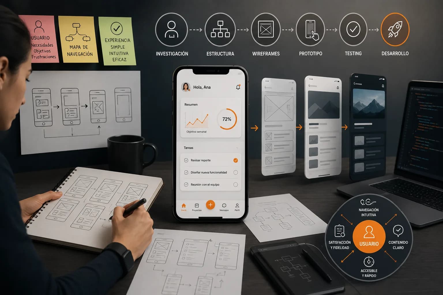 Desarrollo app a partir de diseño