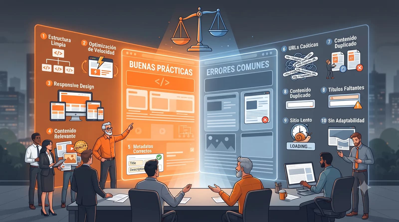 10 errores comunes en SEO en desarrollo web 1