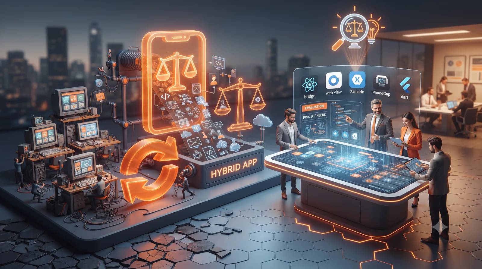 5 frameworks para desarrollo apps híbridas